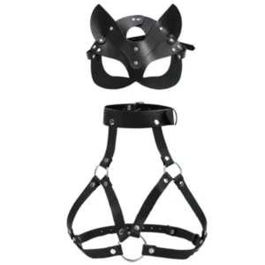Harnais femme style Catwoman