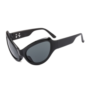 Lunettes soiree techno noires design