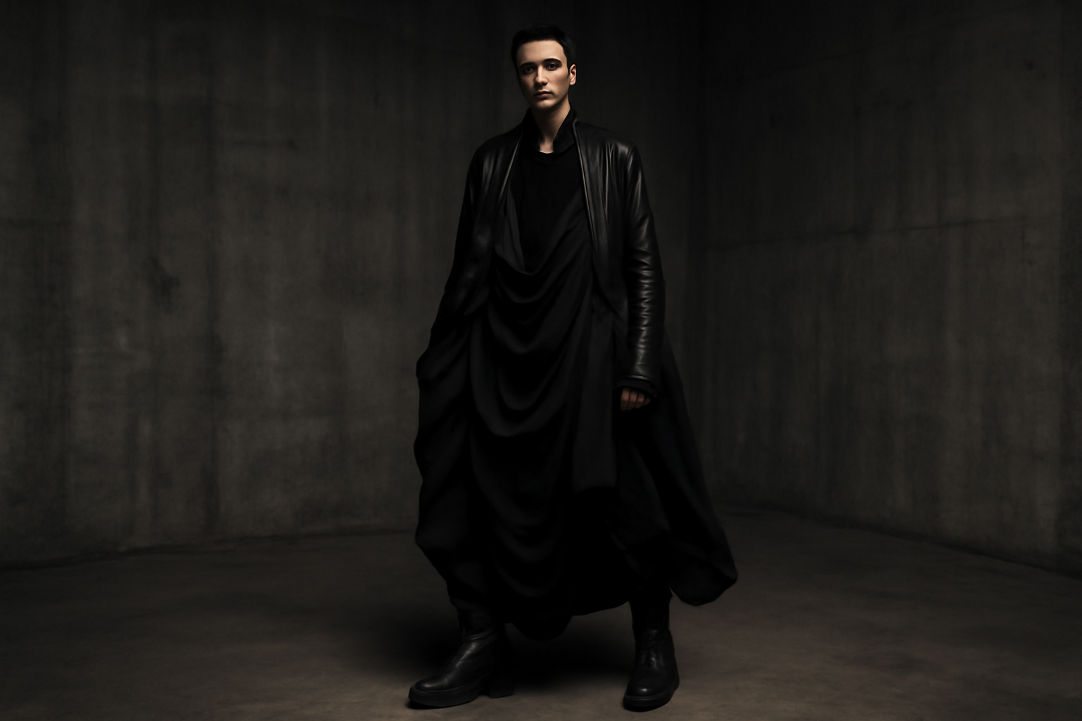 Silhouette Rick Owens avant garde techno Berlin atmosphere