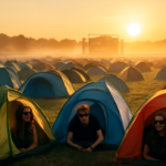 Camping en festival techno : le guide complet pour survivre (et kiffer) avec style en 2026