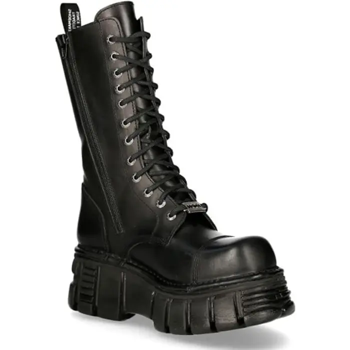 chaussure de teuf botte noir new rock