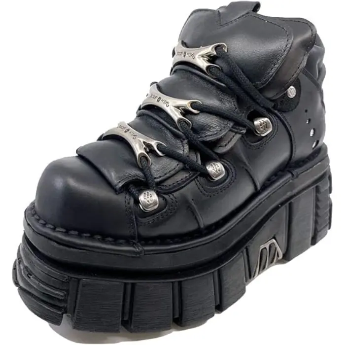 chassure teuf rave new rock noire