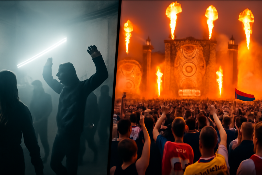 Lire la suite à propos de l’article Hard techno vs hardstyle : deux mondes qui se rapprochent en 2026
