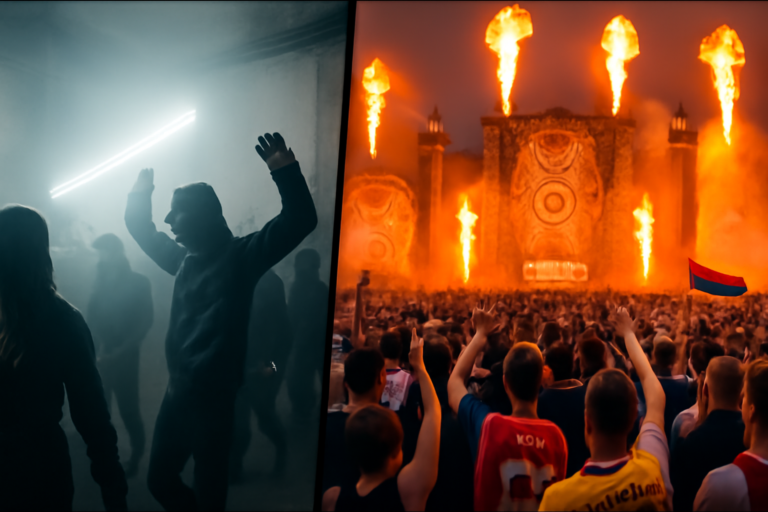 Lire la suite à propos de l’article Hard techno vs hardstyle : deux mondes qui se rapprochent en 2026