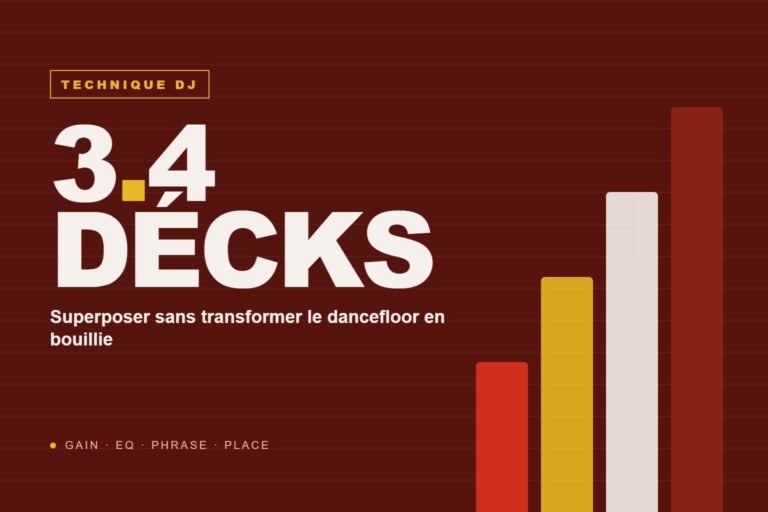 Lire la suite à propos de l’article Mixer 3 ou 4 morceaux en même temps : la méthode pour que ça reste propre