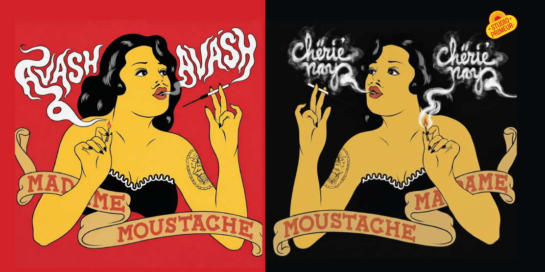 Madame Moustache a Bruxelles