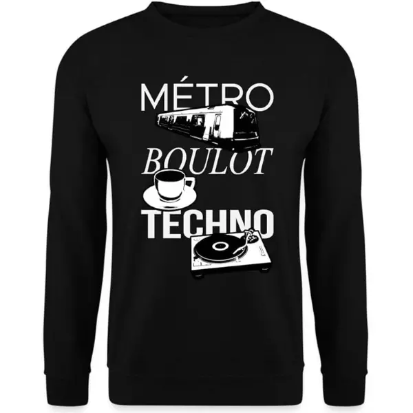 pull de teuf metro boulot techno