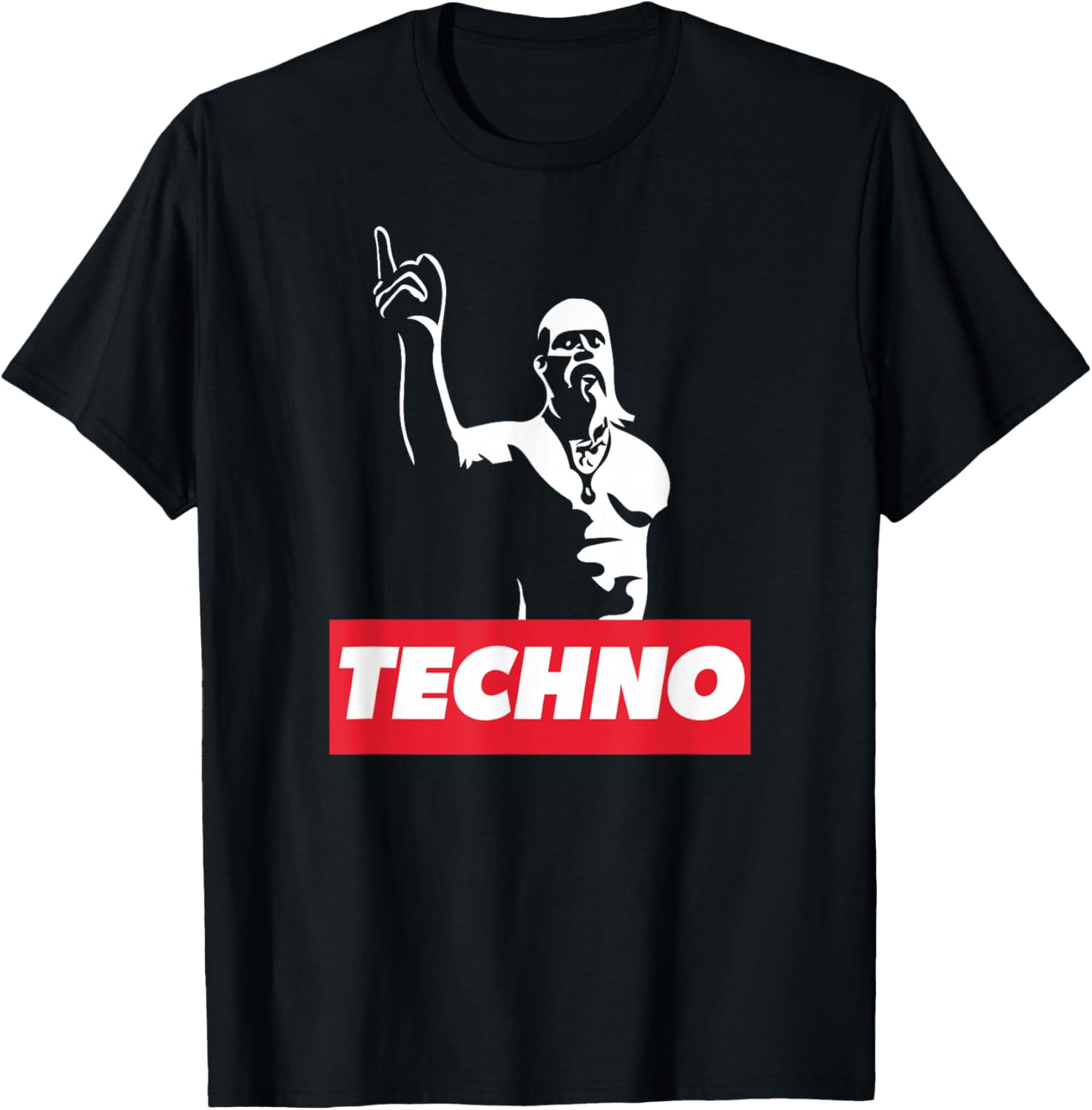 T-shirt Techno Viking Teufeur Mème