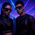 Outfits assortis en couple pour rave techno : le guide anti-cringe